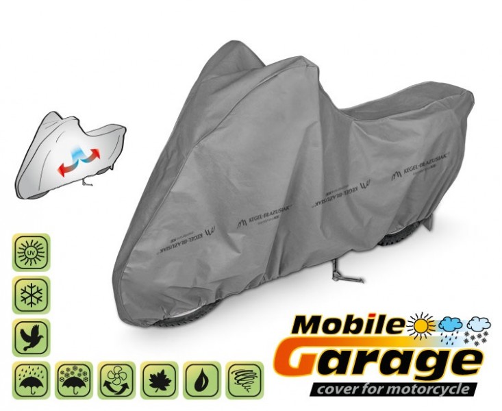 Mobile Garage, ochranná plachta na motocykl, L +Box Motorcycle